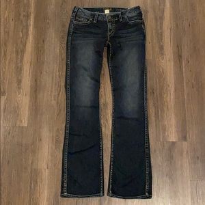 EUC Silver Jeans Frances 18” 29/33 LIKE NEW